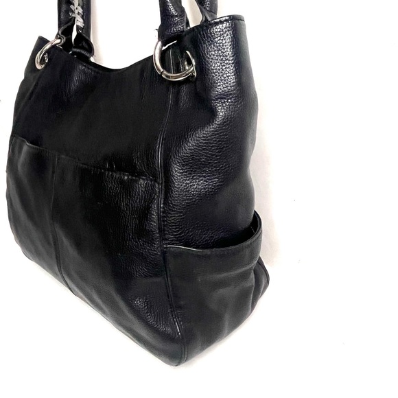 Tignanello Black Leather Bag - Picture 5 of 16